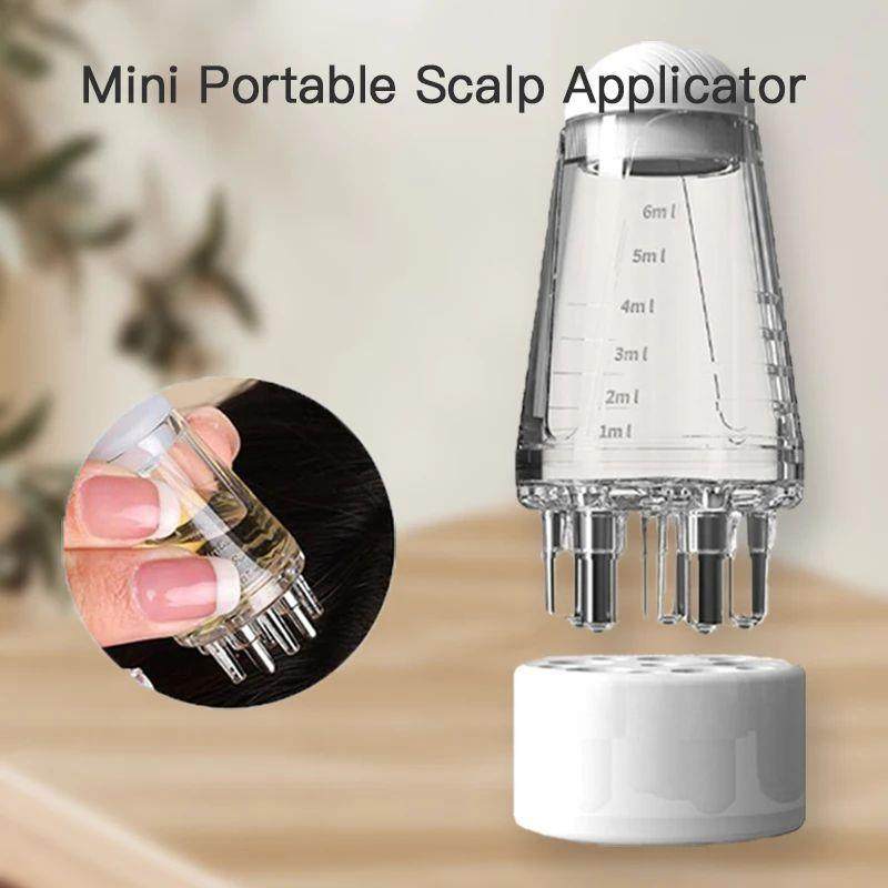 Mini Portable Scalp Applicator Liquid Comb Hair Roots Massag