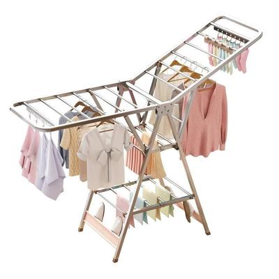 Clothes Drying Rack Metal Laundry Collapsible Outdoor Towel