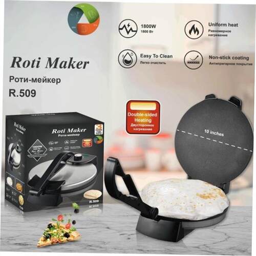 薄饼机家用电饼档 1800W Kitchen electric roti maker machine