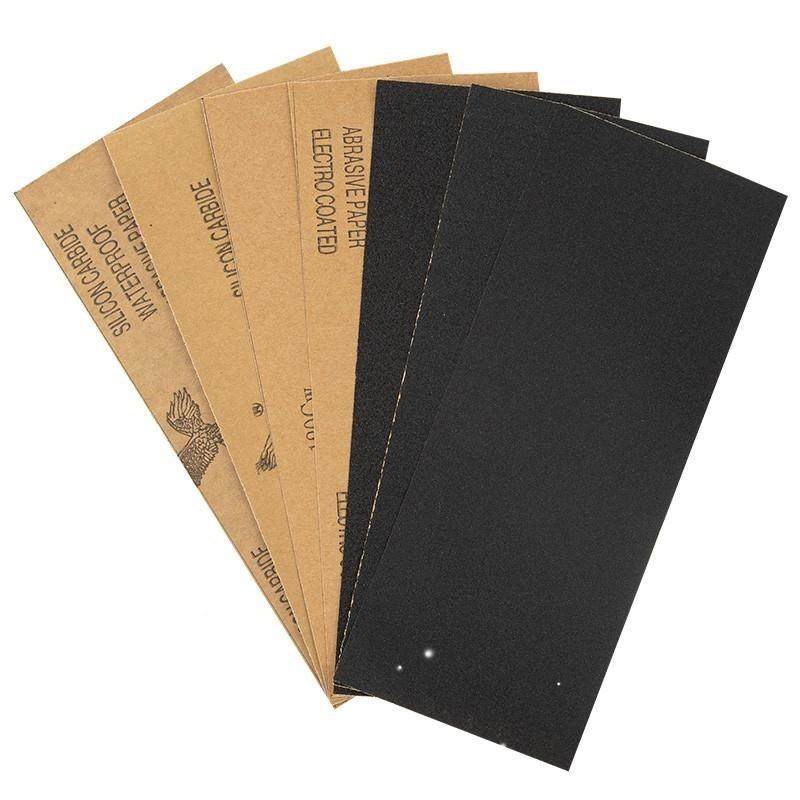 Fine sand paper fine sandpaper iron ore 500 abrasive cloth图片