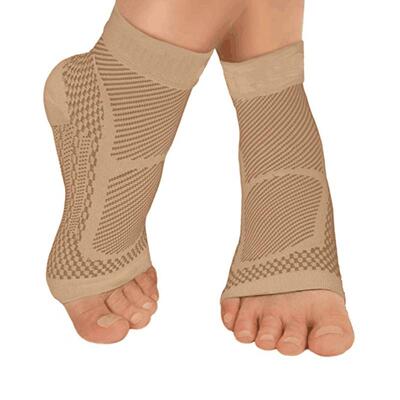 Sports Ankle Brace Compression Sleeve Plantar Fasciitis Sock