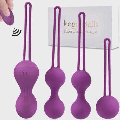 5pcs Vaginal tighten Exercise Kegel Balls 10 Speed Vibratin