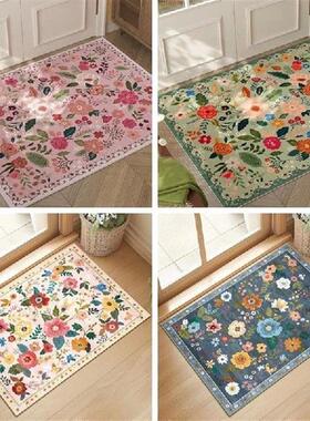 Pastoral Style Living Room Decoration Carpet Large Area