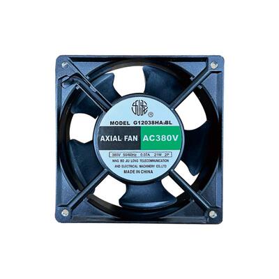 新款正品宁波九龙G12038HA2BL/3BL/轴流风机220V380V滚珠轴承包邮