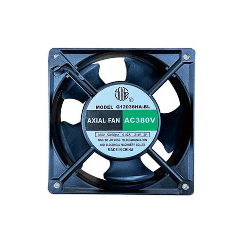 新款正品宁波九龙G12038HA2BL/3BL/轴流风机220V380V滚珠轴承包邮