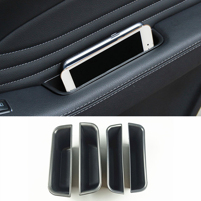 奔驰车门改装配件扶手箱储物盒