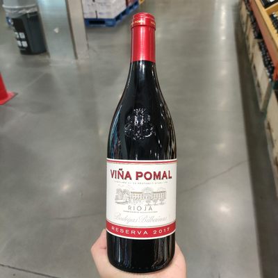 西班牙里奥哈区VINA POMAL丹魄干红葡萄酒750ml开市客Costco 新品