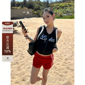 欧美风弹力裤 F383 子 低腰超短热裤 休闲裤 原创运动辣妹短裤 女夏季