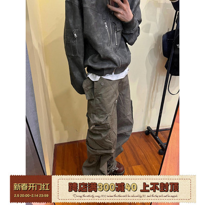 F383长裤工装裤美式休闲裤