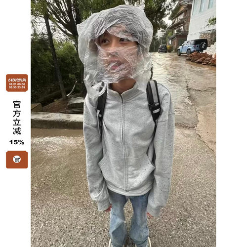 【F383】cleanfit立领卫衣外套