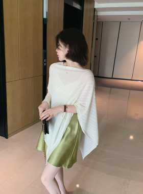 好美女人味针织披肩上衣