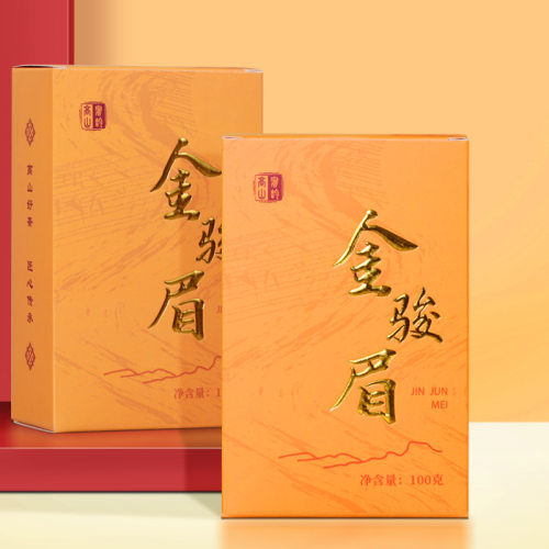 武夷山蜜香金骏眉红茶高山小种功夫红茶茶叶礼盒装100克大红袍茶