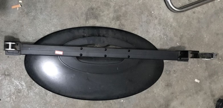 原装拆机厦华液晶电视 PS-42HU31 底座托盘台座支架子带螺丝