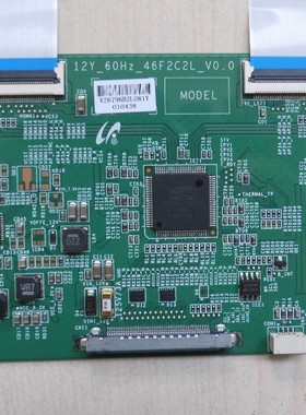 原装TCL拆机L46E5300D乐华46C360逻辑板 12Y-60HZ-46F2C2L-V0.0