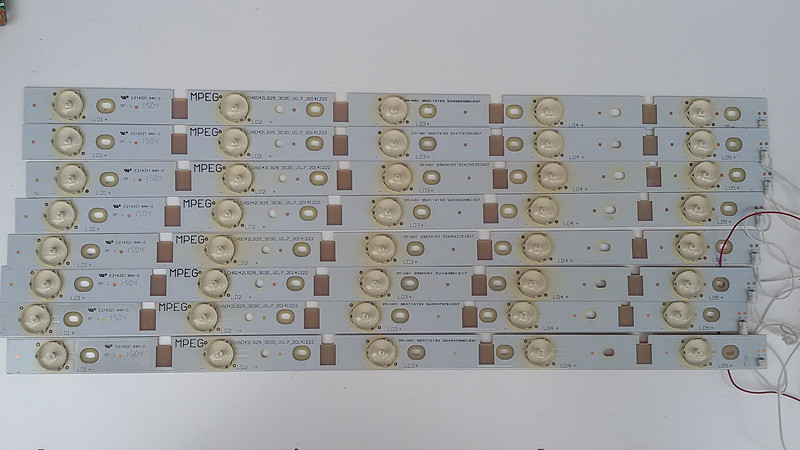 原装拆机测好。一套8条5珠
