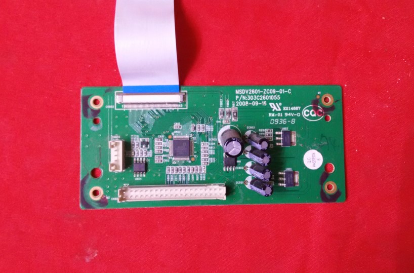 D原装TCL L26N3逻辑板 MSDV2601-ZC09-01-C 303C2601055