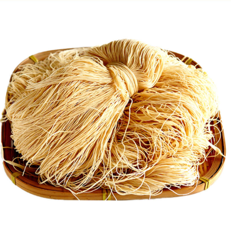 潮汕普宁咸面线面条挂面潮州客家米线传统农家日晒纯手工面线细面