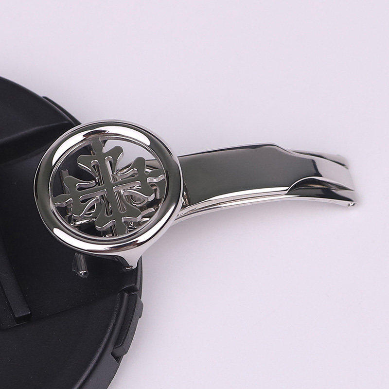 龍腾钟表配件 代用百达PP原装款式折叠扣表扣 灯笼扣表扣 316精钢