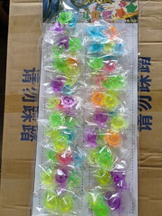 60个塑料陀螺彩色手转陀螺61儿童节礼物地堆礼品小卖部热卖小吊板