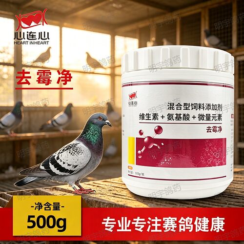 心连心去霉净100g/500g赛鸽信鸽子 品脱霉剂霉菌保护肠道拌料