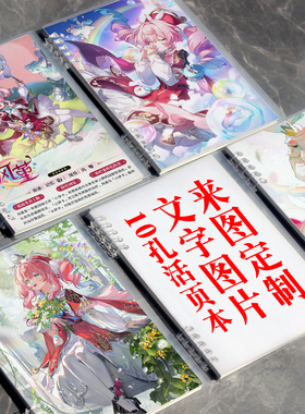 崩坏星穹铁道风堇周边活页本定制笔记本记学生文具DIY二次元本子