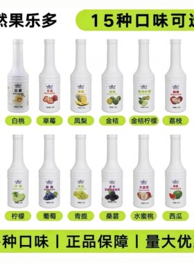 安然果浆1200G水果茶奶茶专用