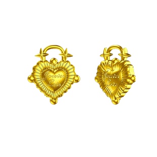 新款永恒之心吊坠黄金石膏模具打金工具居家打金diy制作打金模具