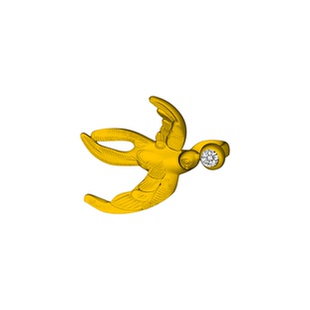 新款燕子吊坠黄金石膏模具黄金银首饰diy居家打金黄金石膏模具