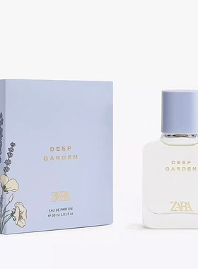 ZARA DEEP GARDEN EDP 飒拉秘密花园香水 30 ML100ml平价学生