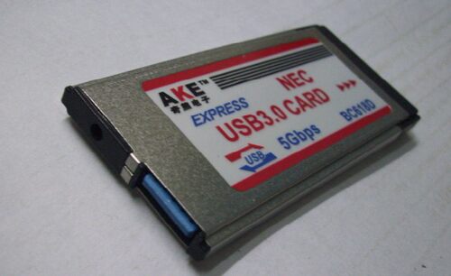 AKE 笔记本Express 转USB3.0扩展卡EXPRESS CARD FL1000
