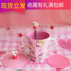 Кружка с крышкой 创意通用卡通马克水杯盖密胺杯子盖防漏食品级硅胶茶杯盖防尘盖子