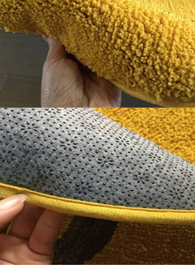 家用金黄色门口进门地垫幼儿园卧室踏脚垫早教中心门垫儿童房地毯