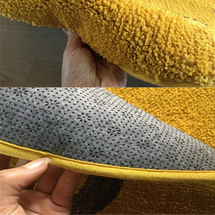 家用金黄色门口进门地垫幼儿园卧室踏脚垫早教中心门垫儿童房地毯