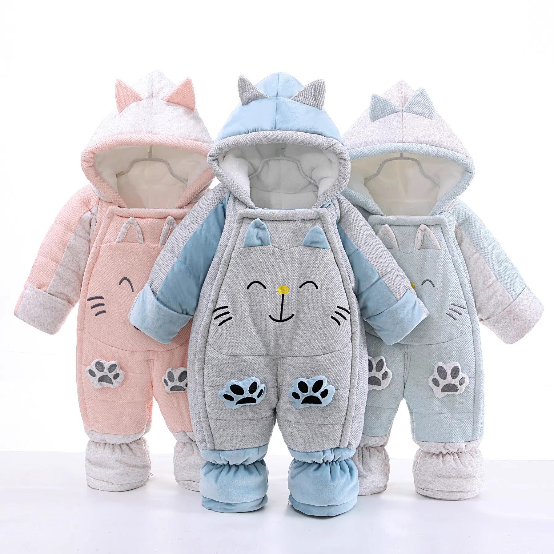 宝宝冬装棉衣抱被婴儿加绒加厚可拆脚连体衣保暖冬季包脚外出抱衣,童装/婴儿装/亲子装,连身衣/爬服/哈衣,淘宝优惠券,粉丝福利购,淘宝优惠卷