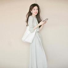 欧洲站裙子2025新款今年流行爆款茶歇法式气质女神范小香风连衣裙