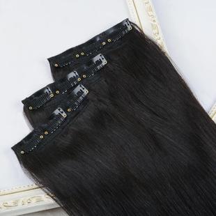 美丝莎儿假发片女头顶蓬松垫发片增发量全真人发隐形无痕接发长直