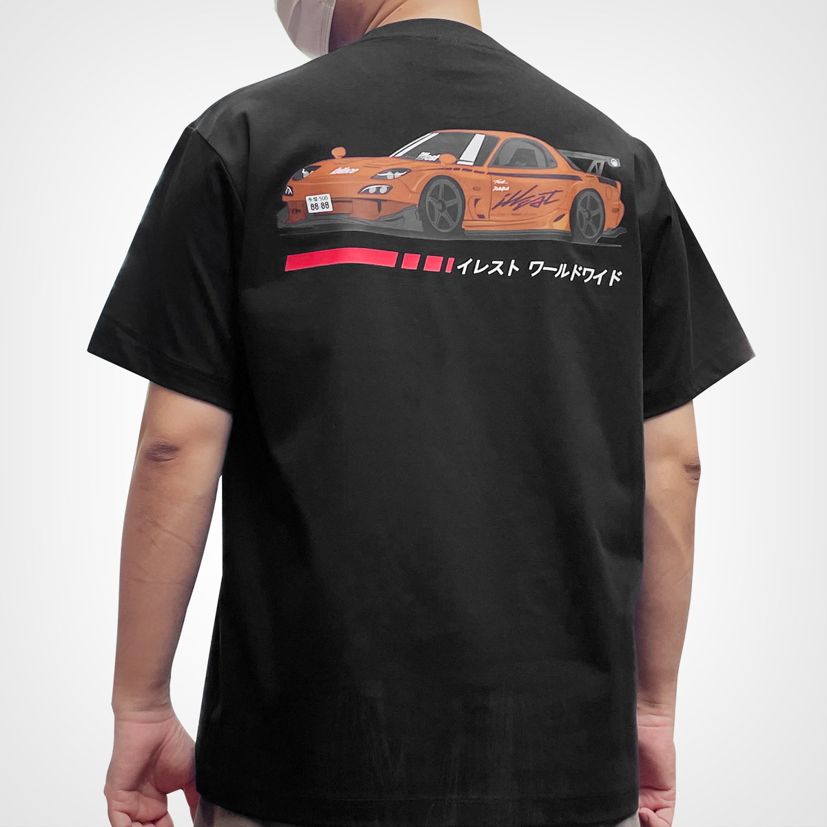 illest马自达RX7改装车T恤