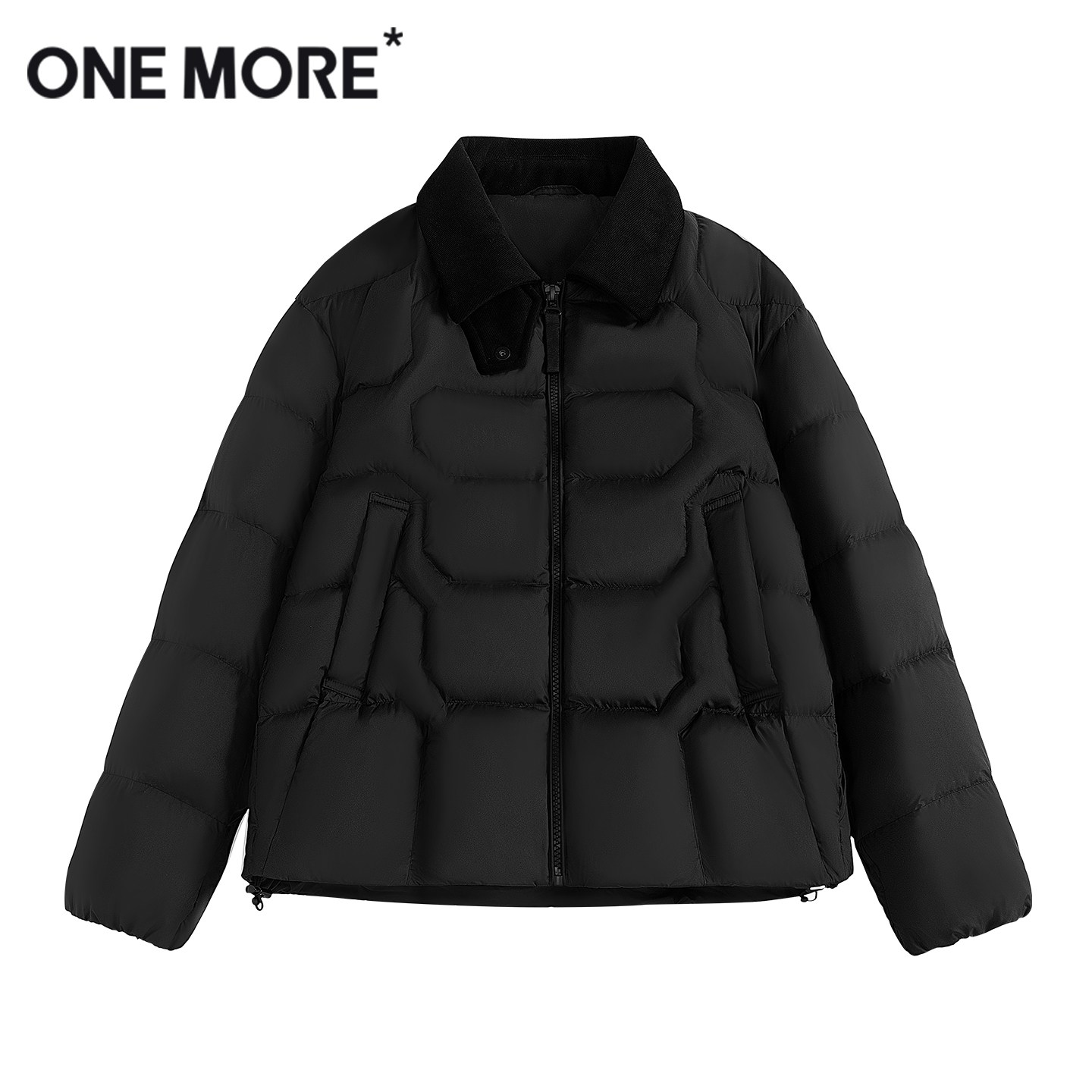 onemore短款羽绒服女款2025新款