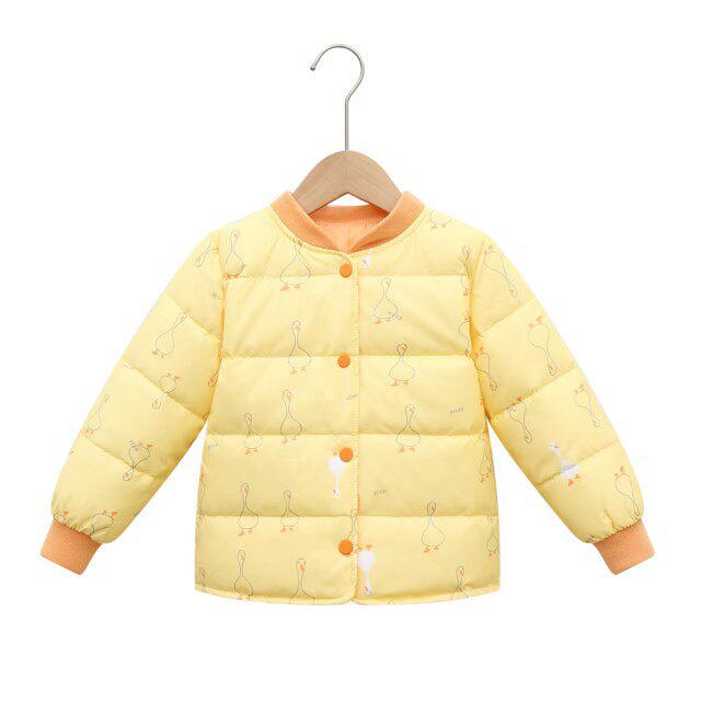 巴拉欧巴童装羽绒服内胆秋冬季中童小童男童女童时尚外套童装儿童
