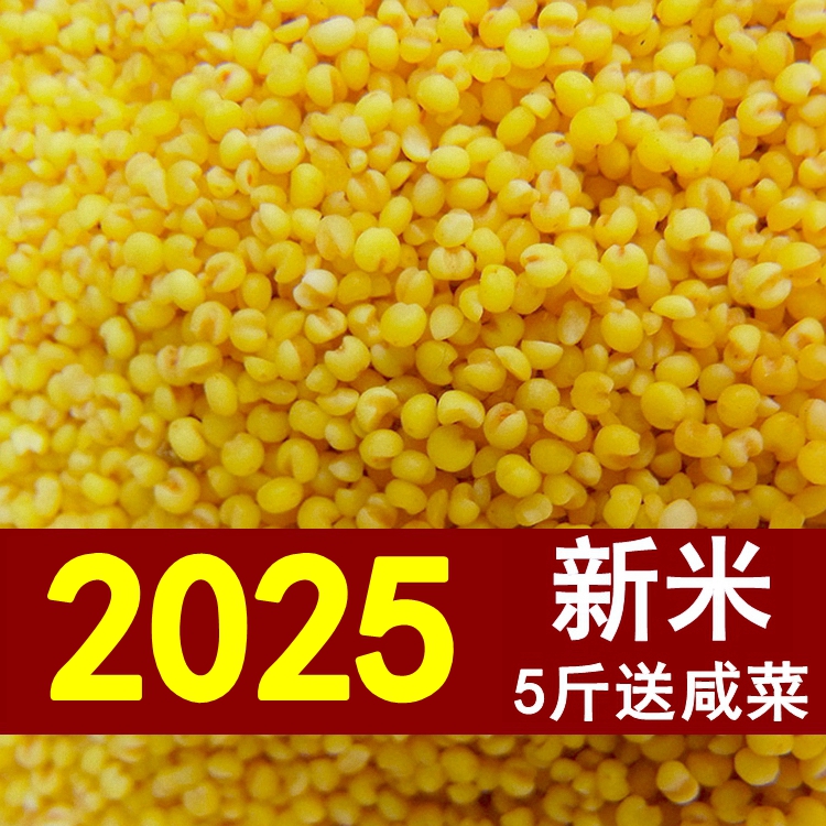 500g*5黄小米新米好吃不贵