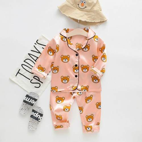 Children Pajamas Set Baby Suit Kids Clothes Toddler Boys Gir