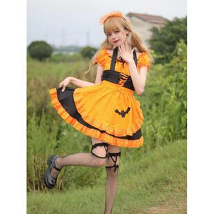 Halloween maid attire vampire Costume女仆服蝙蝠吸血鬼服装