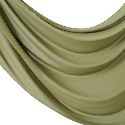 Solid color jumbled chiffon long chiffon scarf women new