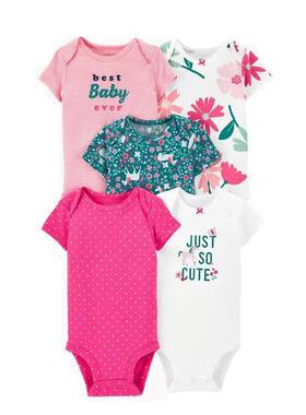 Children's clothing infant short-sleeved triangular paja