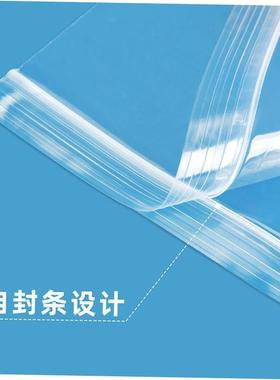 100pcs Zip Bags Reclosable Clear Storage ziploc Bag packing