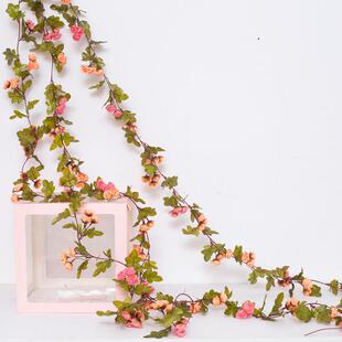 2m Artificial Flowers Rose Ivy Vine Wedding Decoration