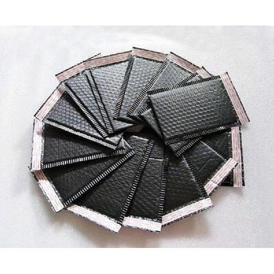 25pcs/lot 15x20+4cm Black Poly Bubble Mailer Padded
