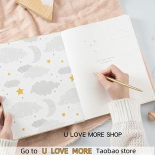 Baby Memory Book Scrapbook Photo Album Pregnancy Diary Cute