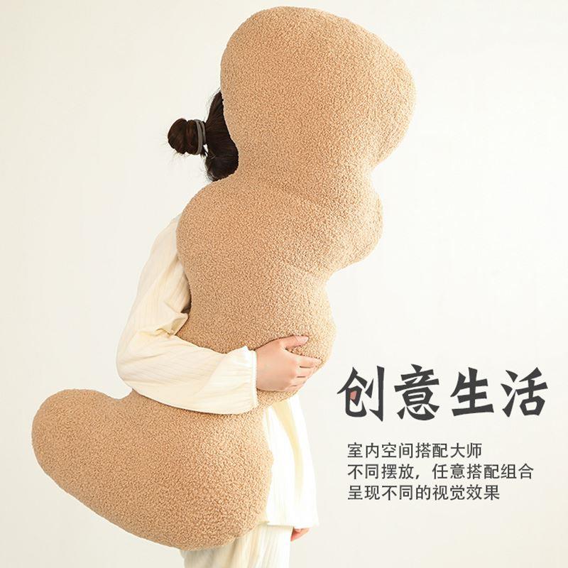 Throw pillow sofa back cushion cover velvet Pillow case抱枕