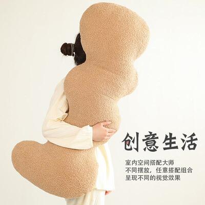 Throw pillow sofa back cushion cover velvet Pillow case抱枕